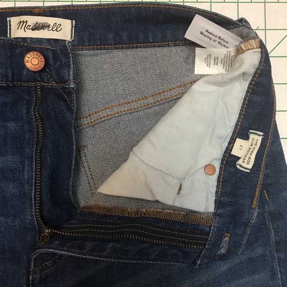 NWOT Madewell The High-Rise Slim Boyjean 1…* - Picture 3 of 5